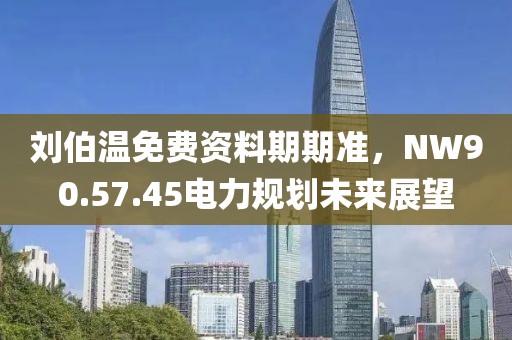 刘伯温免费资料期期准，NW90.57.45电力规划未来展望