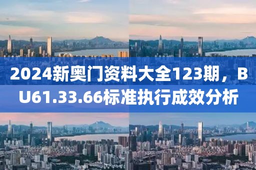 2024新奥门资料大全123期，BU61.33.66标准执行成效分析