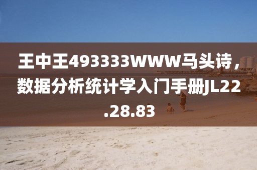王中王493333WWW马头诗，数据分析统计学入门手册JL22.28.83