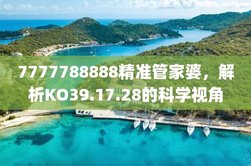 7777788888精准管家婆，解析KO39.17.28的科学视角