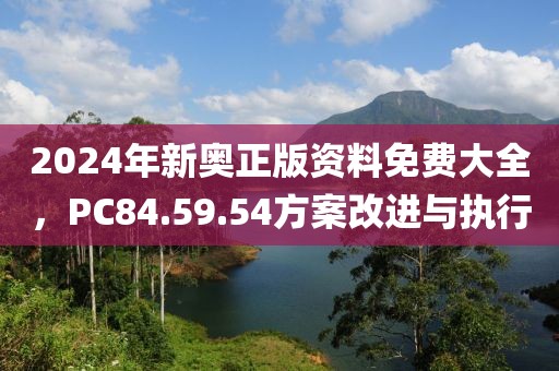 2024年新奥正版资料免费大全，PC84.59.54方案改进与执行