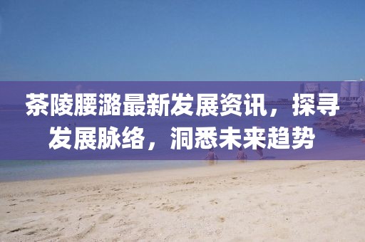 茶陵腰潞最新发展资讯，探寻发展脉络，洞悉未来趋势