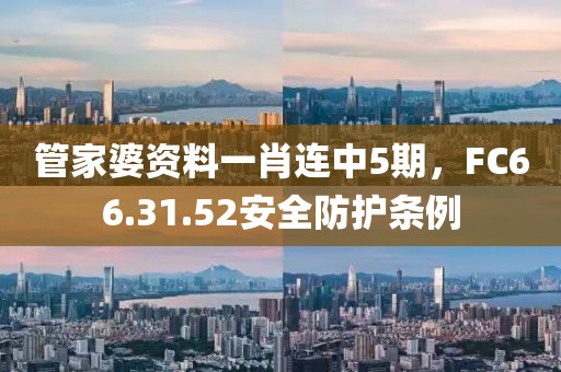 管家婆资料一肖连中5期，FC66.31.52安全防护条例