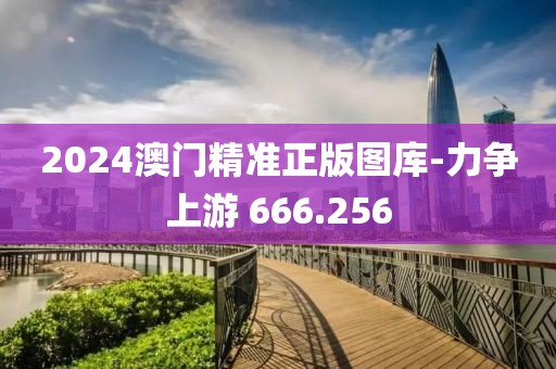 2024澳门精准正版图库-力争上游 666.256
