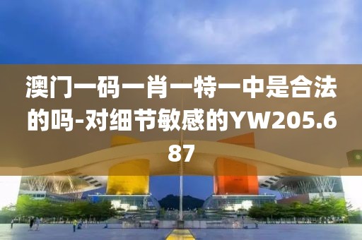 澳门一码一肖一特一中是合法的吗-对细节敏感的YW205.687