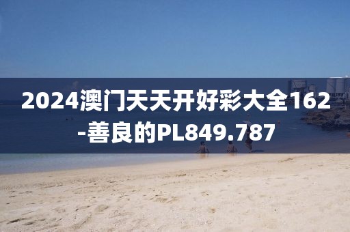 2024澳门天天开好彩大全162-善良的PL849.787