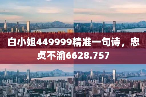 白小姐449999精准一句诗，忠贞不渝6628.757