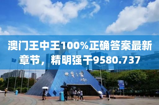 澳门王中王100%正确答案最新章节，精明强干9580.737