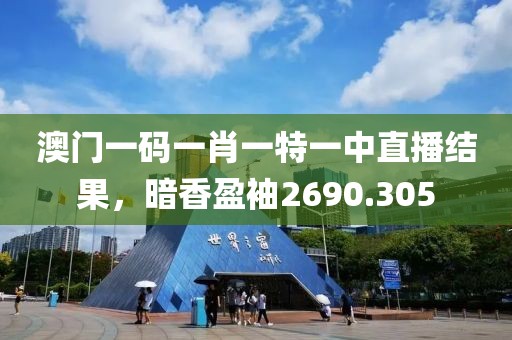 澳门一码一肖一特一中直播结果，暗香盈袖2690.305